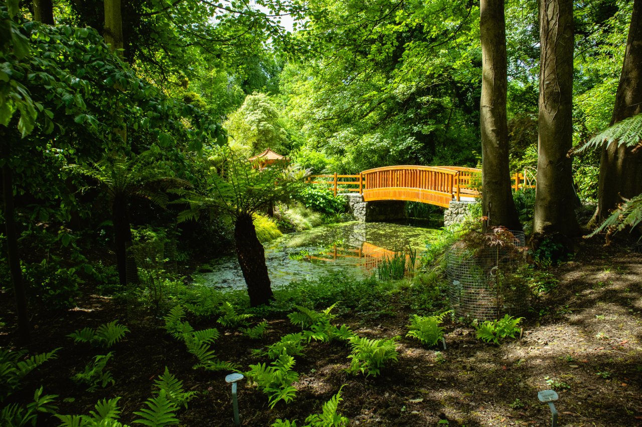 malahide gardens view dublin ireland